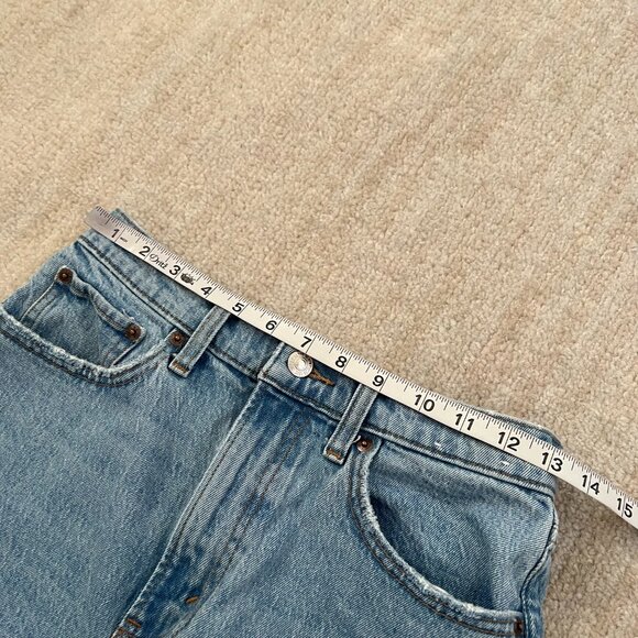Abercrombie & Fitch High Rise 90s Relaxed Blue Jeans 26/2 - Picture 8 of 11